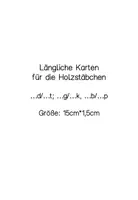Vorschau - Spiele - Karten: Wörter mit d/t, g/k, b/p -> Holzstäbchen/Holzturm - Seite 2