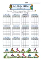 Vorschau - Arbeitsblätter - Schriftliche Addition im ZR 1000 - Arbeitsblätter - Seite 2