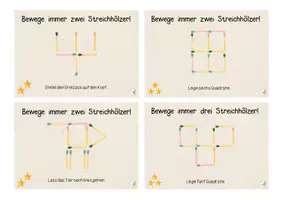 Vorschau - Spiele - Mathematik-Knobeleien: Rätsel mit Streichhölzern - Seite 2