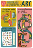 Vorschau - Arbeitsblätter - Tier-ABC 79 Kopiervorlagen zum Ausmalen + Klassenraumdeko zum ABC + ABC-Poster - Deckblatt