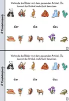 Vorschau - Arbeitsblätter - Miniheft Nomen - Seite 2