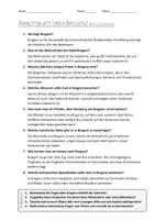 Vorschau - Arbeitsblätter - AB mit Fragen zum Thema "Bregenz" + Lösungsblatt - Seite 1