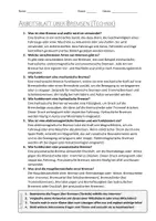 Vorschau - Arbeitsblätter - AB mit Fragen zum Thema "Bremsen (Technik)" + Lösungsblatt + Infografik - Seite 2