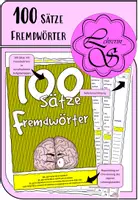 Vorschau - Arbeitsblätter - 100 Sätze: Fremdwörter - Deckblatt