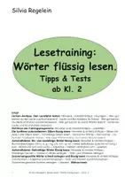 Vorschau - Unterrichtsreihen - Lesesparpaket: Silbe - Wort - Satz - Text - Deckblatt