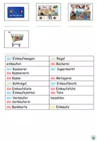 Vorschau - Arbeitsblätter - Wörterliste "Im Supermarkt" Thema Einkaufen - DaZ / DaF / Deutsch - Seite 2