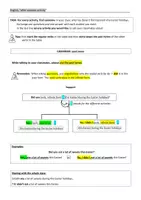 Vorschau - Arbeitsblätter - Find someone who - Easter Holidays - Past tense revision - Seite 2