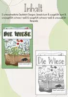 Vorschau - Unterrichtsreihen - Lapbook: Die Wiese/ Der Lebensraum Wiese - Seite 1