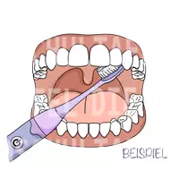 Vorschau - Stundenentwürfe - Cliparts Zähne putzen FARBIG Clipart Set - Seite 1