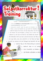 Vorschau - Unterrichtsreihen - Selbstkorrektur - Training (D-A-CH) - Deckblatt