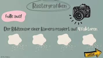 Vorschau - Unterrichtsreihen - Grafiken | Interactive mit Lösung | Informatik - Seite 3