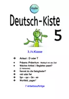 Vorschau - Unterrichtsreihen - PAKET: Deutsch - Kiste 3-4-5 (Rechtschreiben, Grammatik, Abschreiben usw. 3./4.Klasse)) - Seite 1