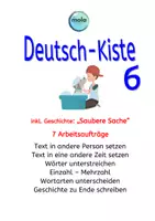 Vorschau - Unterrichtsreihen - DEUTSCH-KISTE 6 (3./4. Klasse) - Deckblatt