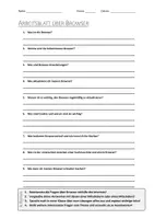 Vorschau - Arbeitsblätter - AB mit Fragen zum Thema "Browser" + Lösungsblatt + Infografik - Deckblatt