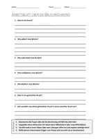 Vorschau - Arbeitsblätter - AB mit Fragen zum Thema "Bruchrechnung" + Lösungsblatt + Infografik - Deckblatt
