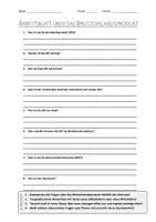 Vorschau - Arbeitsblätter - Lernposter + AB mit Fragen zum Thema "Bruttoinlandsprodukt" + Lösungsblatt + Mindmap + Infografik - Seite 1