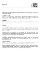 Vorschau - Arbeitsblätter - Bremen Arbeitsblatt Infotext und Übungen - Deckblatt