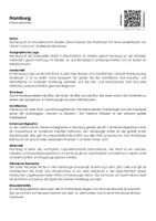 Vorschau - Arbeitsblätter - Hamburg Arbeitsblatt Infotext und Übungen - Deckblatt