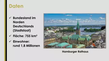 Vorschau - Präsentationen/Tafelbilder - Hamburg (Präsentation und H5P) - Seite 1
