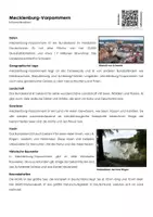 Vorschau - Arbeitsblätter - Mecklenburg-Vorpommern (Infotext und Übungen) - Deckblatt