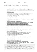 Vorschau - Arbeitsblätter - AB mit Fragen zum Thema "Bucht" + Lösungsblatt - Seite 1