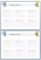 Vorschau - Arbeitsblätter - Schriftlich Dividieren Übungsheft mit Lösungen / Mathe - Seite 2