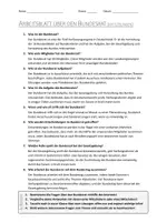 Vorschau - Arbeitsblätter - AB mit Fragen zum Thema "Bundesrat" + Lösungsblatt + Infografik - Seite 2