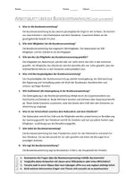 Vorschau - Arbeitsblätter - AB mit Fragen zum Thema "Bundesversammlung" + Lösungsblatt + Infografik - Seite 2