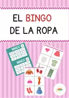 Vista previa - Juegos / Gamificación - JUEGA AL BINGO CON LA ROPA - Portada