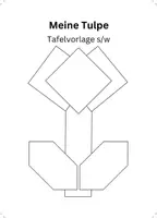 Vorschau - Mal- und Bastelvorlagen - Basteln_Meine Tulpe - Seite 2
