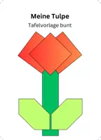Vorschau - Mal- und Bastelvorlagen - Basteln_Meine Tulpe - Seite 3