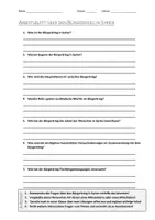 Vorschau - Arbeitsblätter - AB mit Fragen zum Thema "Bürgerkrieg in Syrien" + Lösungsblatt + Infografik - Deckblatt