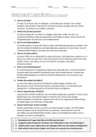 Vorschau - Arbeitsblätter - AB mit Fragen zum Thema "Büro" + Lösungsblatt + Mindmap + Infografik - Seite 3