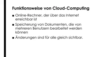 Vorschau - Präsentationen/Tafelbilder - Cloud Computing (Präsentation und H5P) - Seite 2