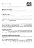 Vorschau - Arbeitsblätter - Cloud-Computing (Materialpaket) - Seite 1