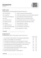Vorschau - Arbeitsblätter - Cloud Speicher Infotext und Übungen - Seite 1