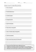 Vorschau - Arbeitsblätter - AB mit Fragen zum Thema "Bussarde" + Lösungsblatt + Infografik - Deckblatt