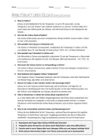 Vorschau - Arbeitsblätter - AB mit Fragen zum Thema "Celsius" + Lösungsblatt + Infografik - Seite 2