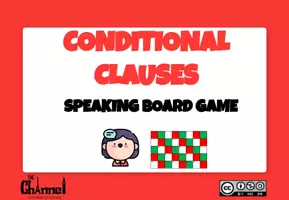 Vista previa - Juegos / Gamificación - CONDITIONAL CLAUSES - Board Game (Speaking) - página 1