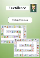 Vorschau - Spiele - Brettspiel Kleidung - Textillehre - Deckblatt