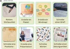 Vorschau - Bildkarten - Methoden -Freiarbeit -Atelierarbeit - Deckblatt