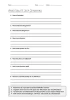 Vorschau - Arbeitsblätter - AB mit Fragen zum Thema "Chanukka" + Lösungsblatt + Infografik - Deckblatt