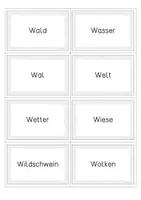 Vorschau - Stationenlernen - Worterix - Lesespiel - erste Silben und Laute hören - Seite 3