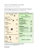 Vorschau - Arbeitsblätter - Stellungnahme/Argumentation – Welcher Caféteriabetreiber? - Deckblatt