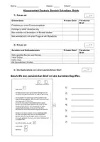 Vorschau - Test - Klassenarbeit Briefe Klasse 4 - Seite 3