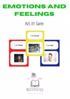 Vorschau - Spiele - Emotions and Feelings Act it! Game - Deckblatt