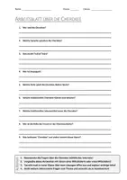 Vorschau - Arbeitsblätter - AB mit Fragen zum Thema "Cherokee" + Lösungsblatt - Deckblatt