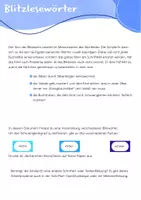 Vorschau - Fördermaterial/Inklusion - Snakes Blitzlesewörter | Silbeneinfärbung | Deutsch - Seite 2