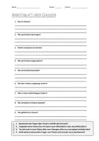 Vorschau - Arbeitsblätter - AB mit Fragen zum Thema "Cholera" + Lösungsblatt + Infografik - Deckblatt