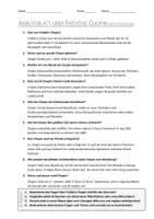 Vorschau - Arbeitsblätter - AB mit Fragen zum Thema "Frédéric Chopin" + Lösungsblatt + Mindmap + Infografik - Seite 3